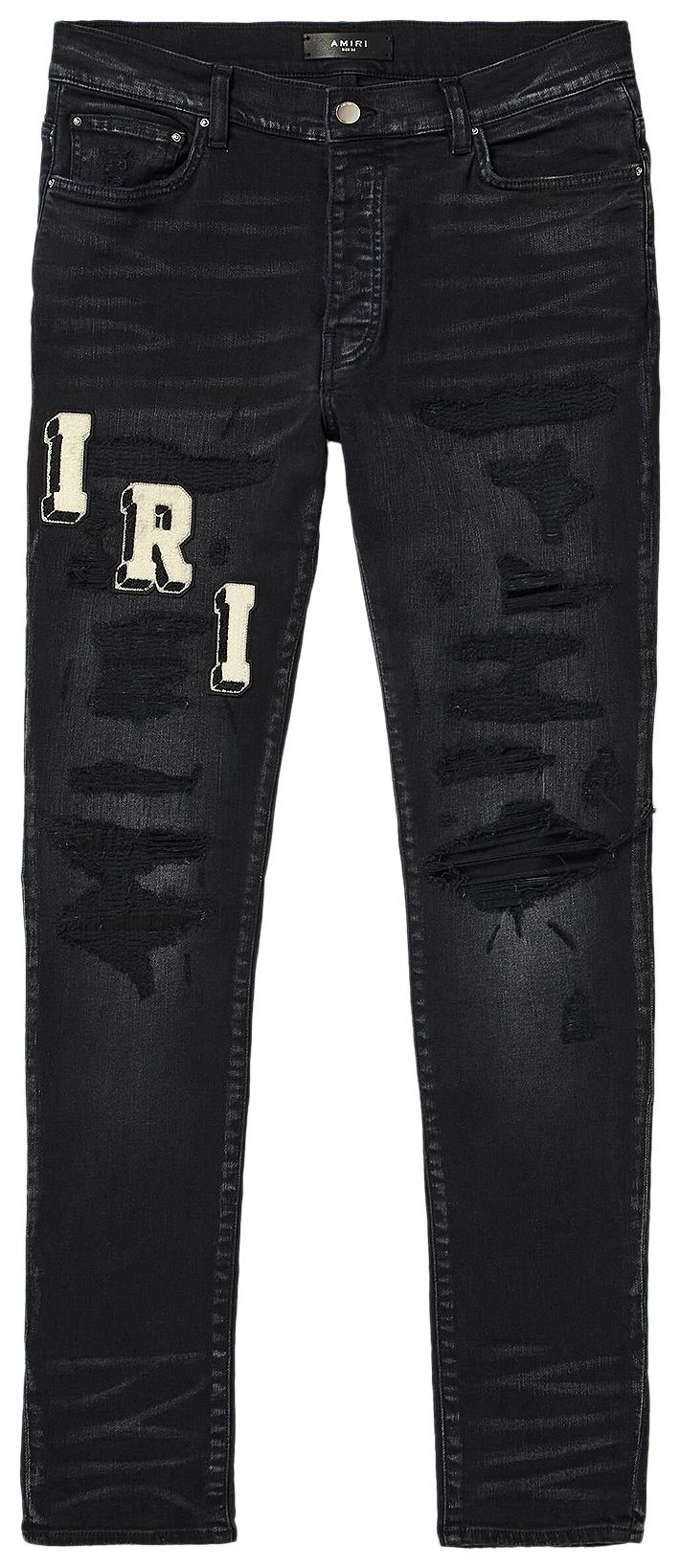 Buy Amiri Varsity Jean Faded Black 'Faded Black' PF23MDS014 518 FADE