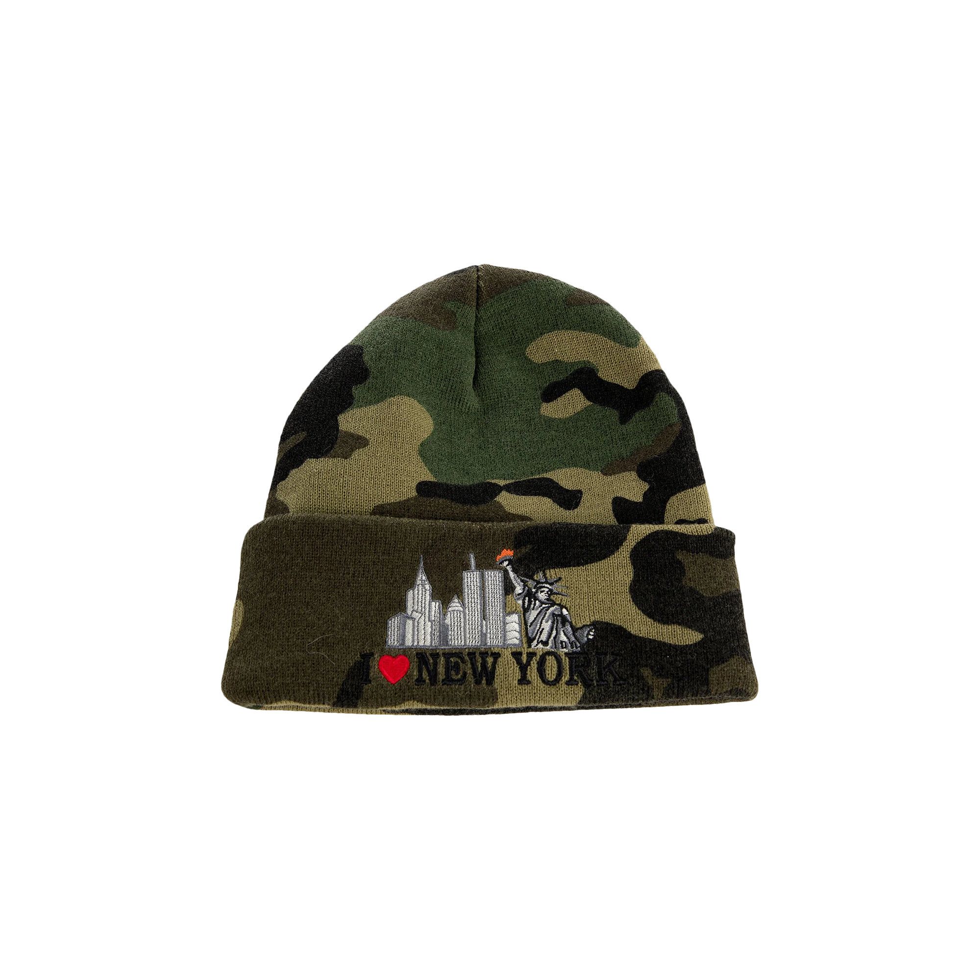 帽子 supreme Blackletter Beanie woodland camo Supreme New Era Blackletter Beanie Woodland Camo – Sole By Style