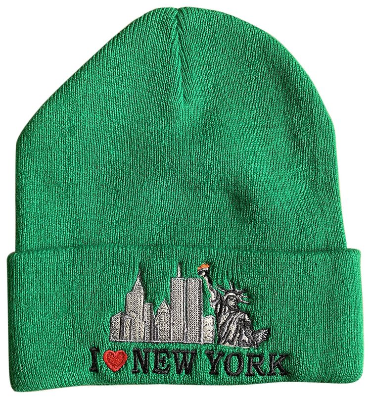 Supreme I Love NY Beanie Green