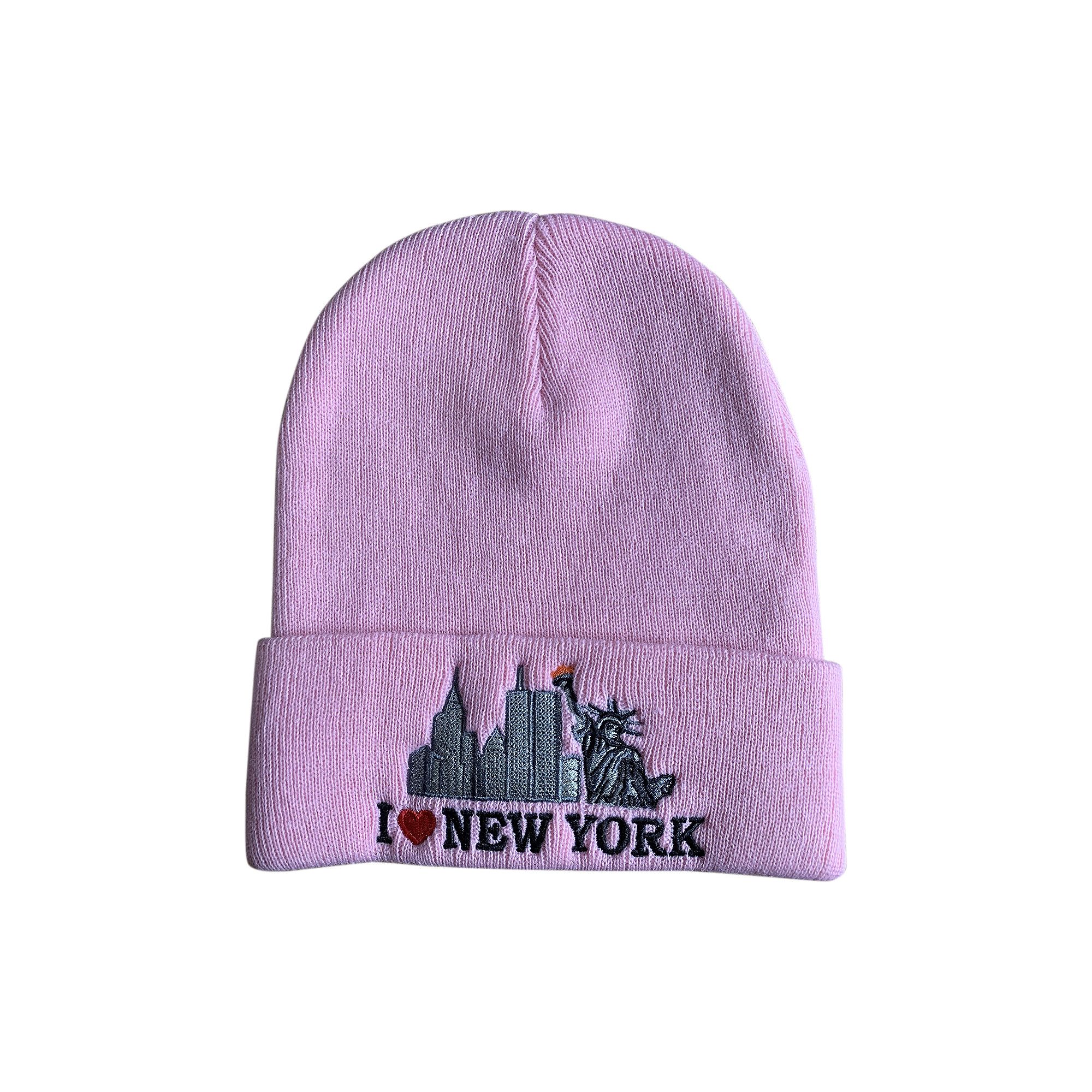 愛用 Buy Supreme GOAT | PINK FW17BN7 - 'Pink' Beanie NY Love I 帽子