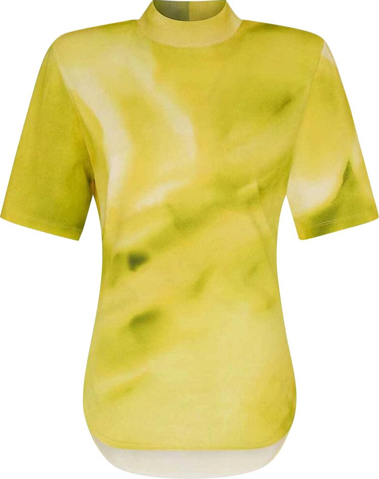 The Attico Tessa T-Shirt 'Pale Yellow'