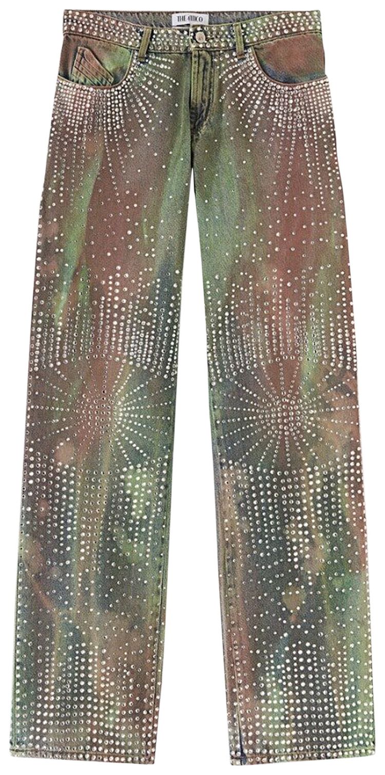 The Attico Panya Long Pants Camouflage