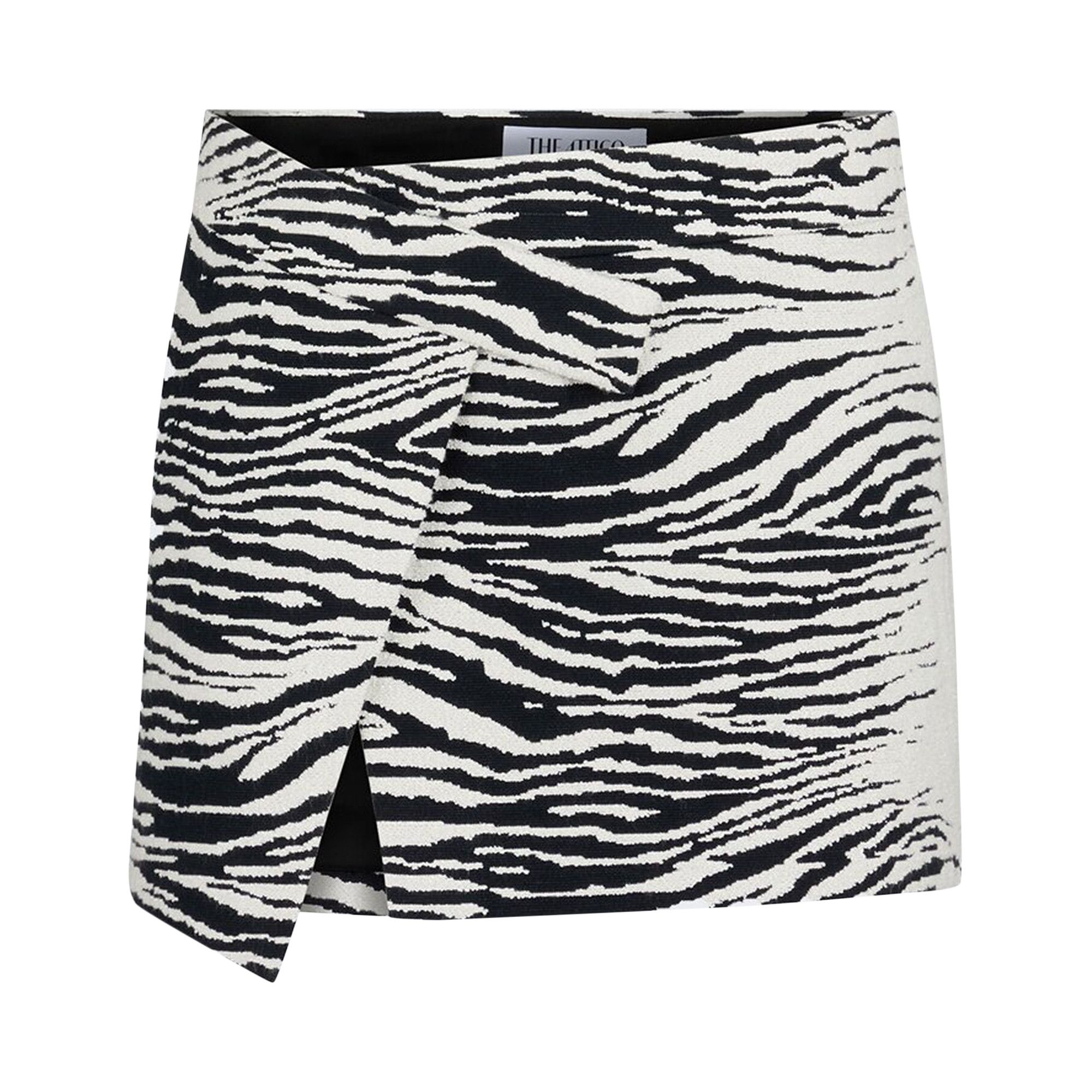 Buy The Attico Cloe Mini Skirt 'Zebra' - 231WCS103 C060 020
