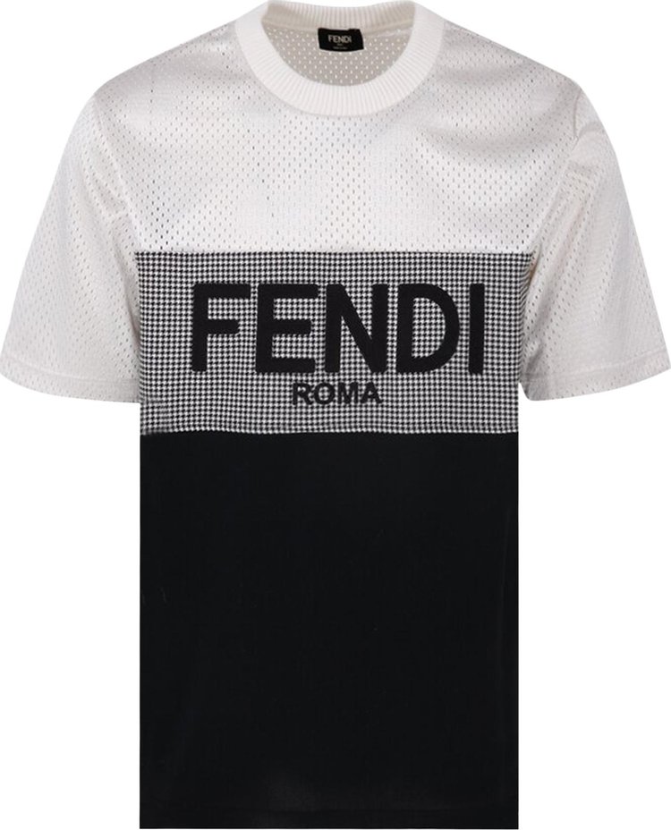 Fendi T-Shirt 'Cloud/Black'