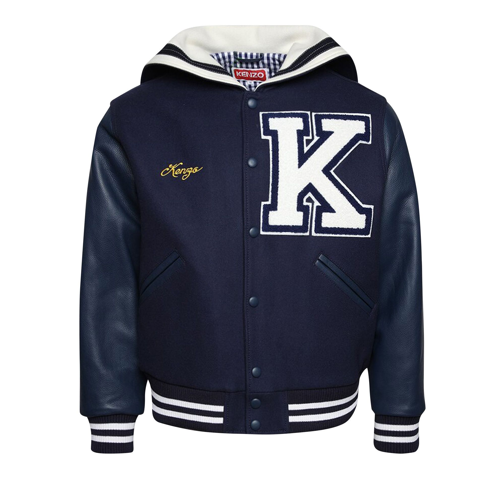 Buy Kenzo Bomber Jacket 'Midnight Blue' - FD55BL1339ON 77 | GOAT