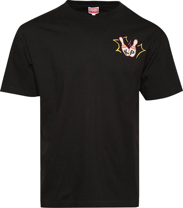 Kenzo Bowling Team Oversize T-Shirt 'Black'
