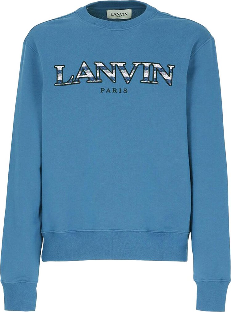 Lanvin Sweatshirt Curb 'Blue Ocean'