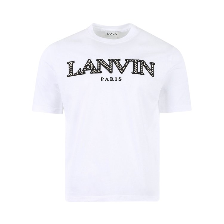 Lanvin Curb Regular T-Shirt 'Optic White'