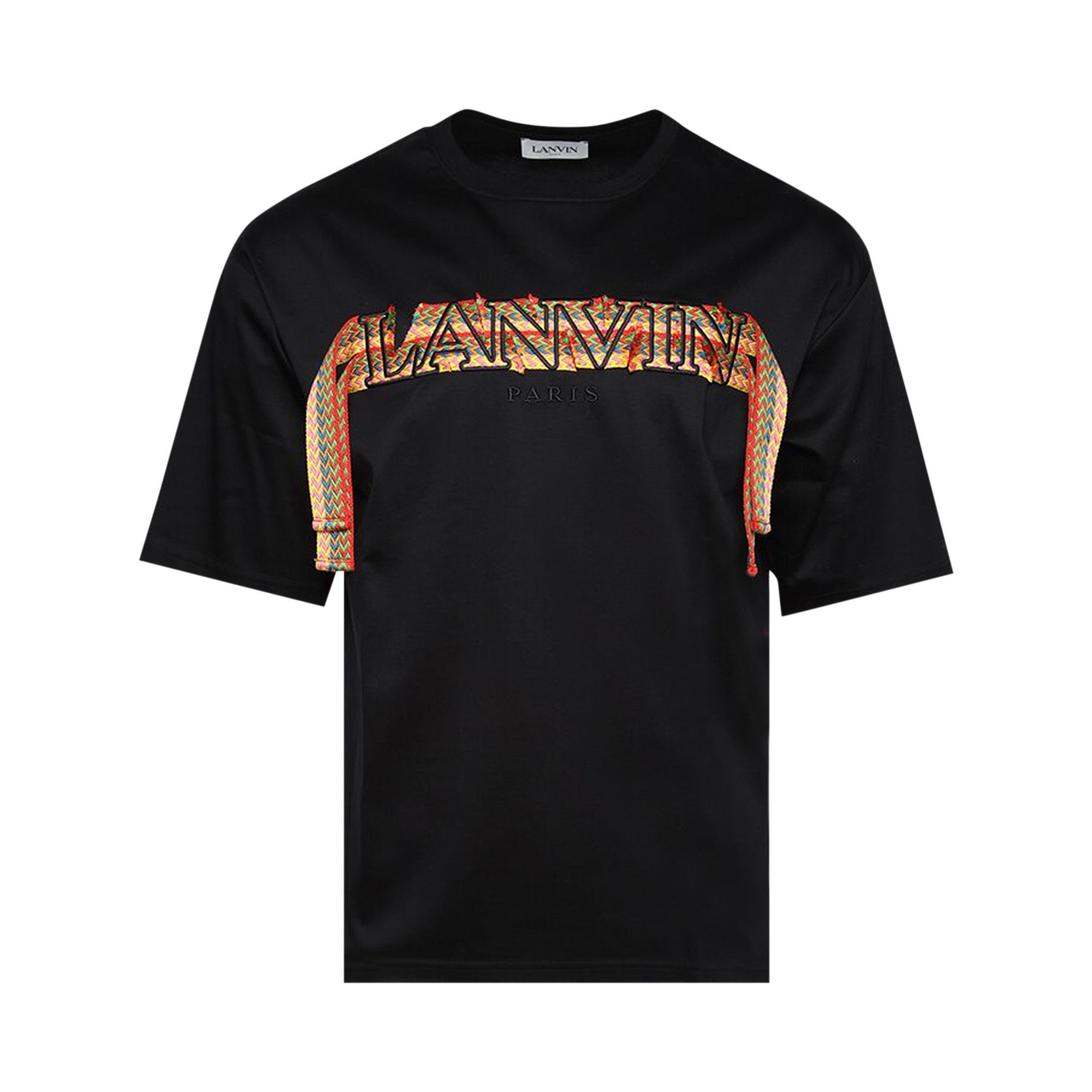 【関税込み】Lanvin ブラウン Side Curb Tシャツ Curb Lace Lanvin Oversized T-shirt | Lanvin