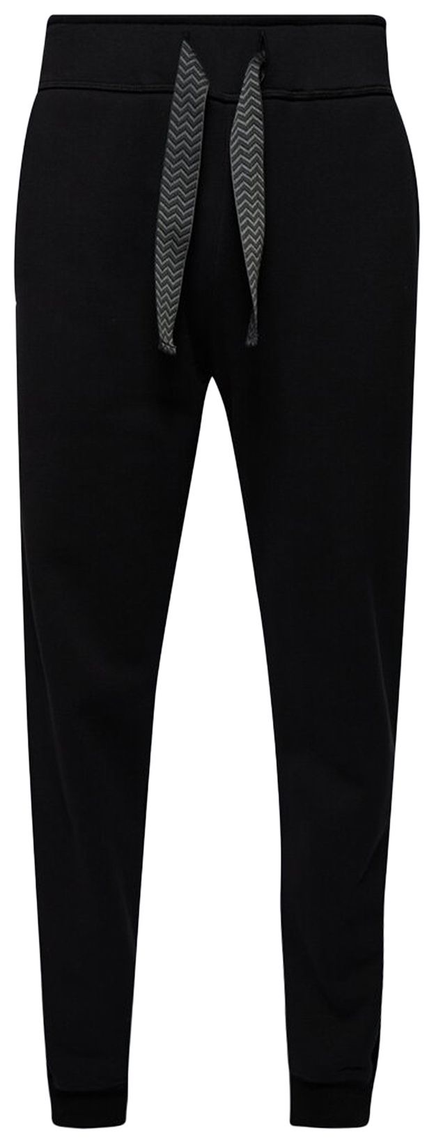 Lanvin Joggers With Curb Lace Black