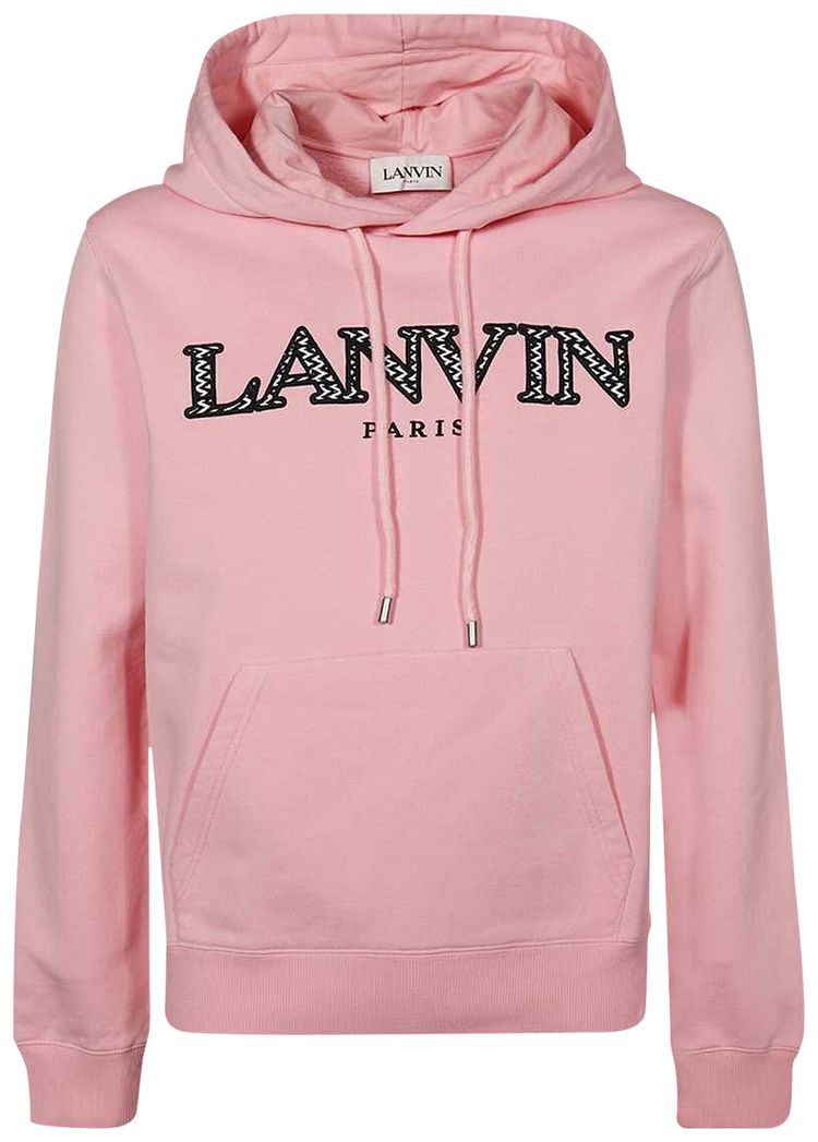 Lanvin Fleece Eusebio Hoodie Pink