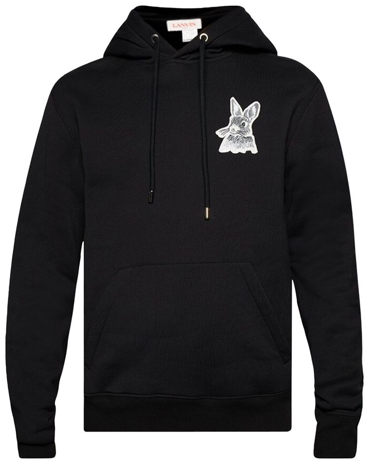 Lanvin Hoodie With CNY Print 'Black'