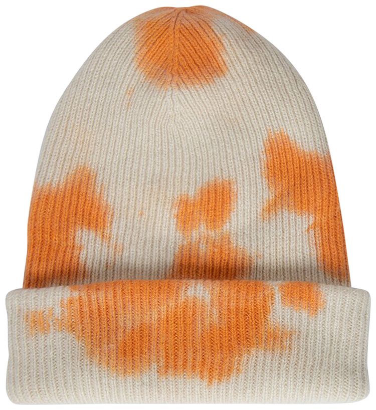 The Elder Statesman Hot Parker Beanie IvoryMandarin