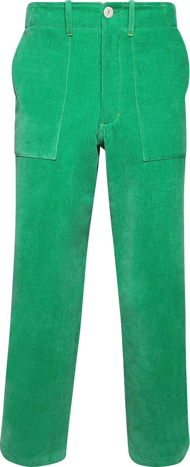 Buy The Elder Statesman Work Pant 'Jade' - 230060 423 JADE | GOAT