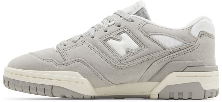 New Balance 550 Big Kid Suede Pack   Concrete