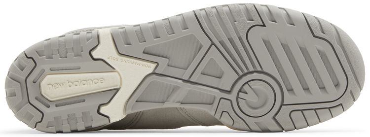 New Balance 550 Big Kid Suede Pack   Concrete