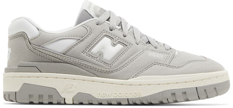 New Balance 550 Big Kid Suede Pack   Concrete