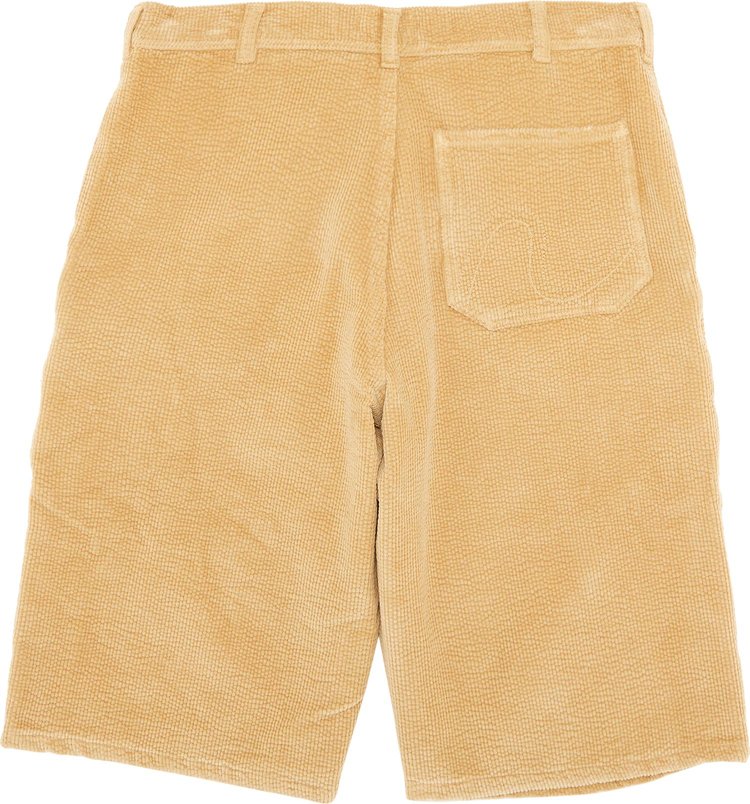 ERL Corduroy Shorts Beige