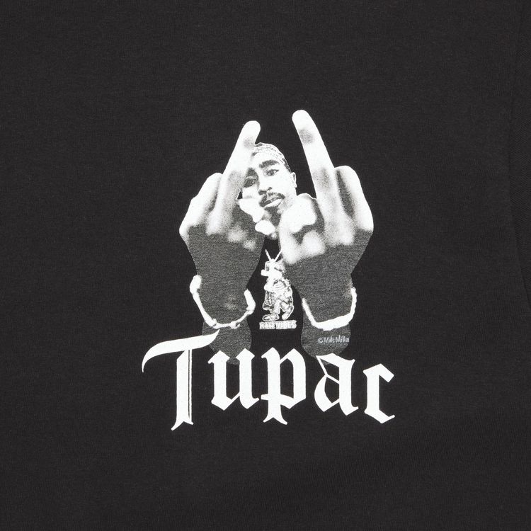 Wacko Maria Tupac Long Sleeve Tee Black