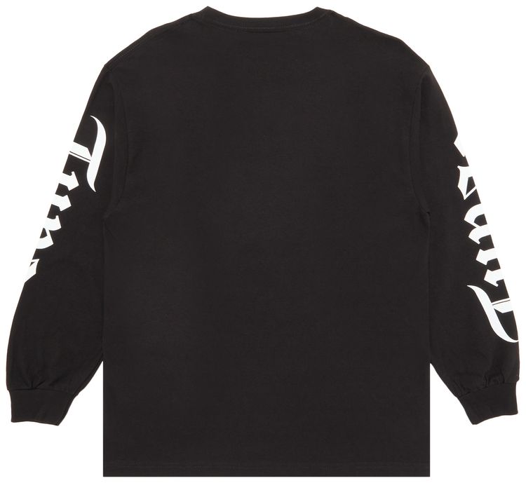 Wacko Maria Tupac Long Sleeve Tee Black