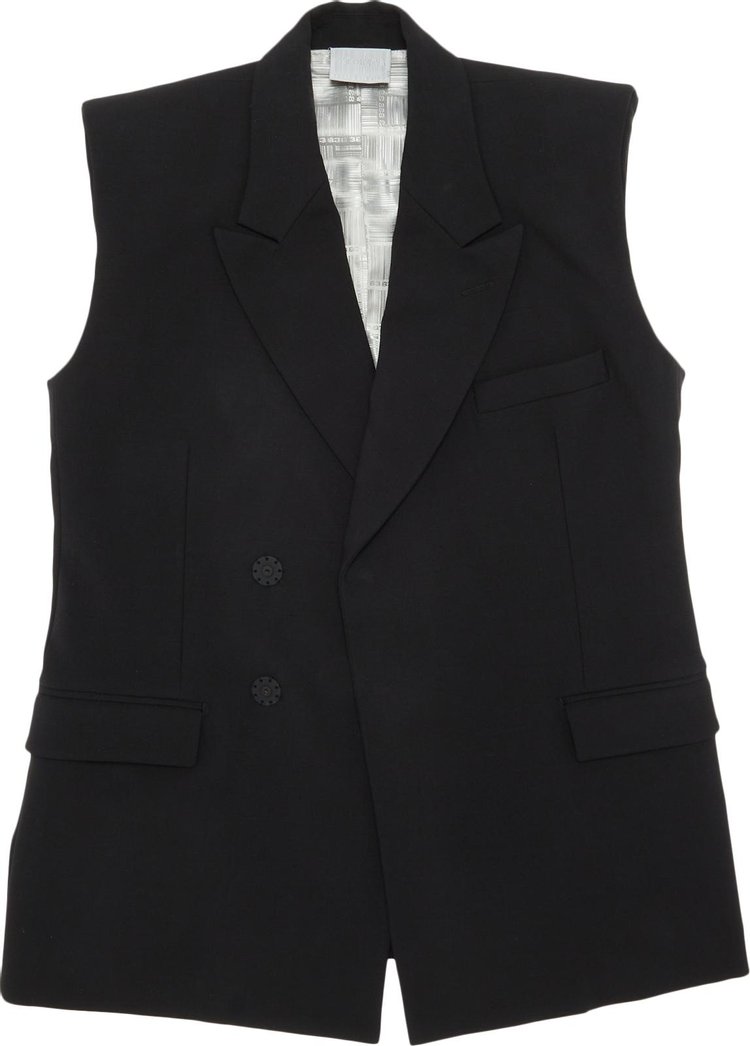 Vetements Tailored Sleeveless Blazer 'Black'
