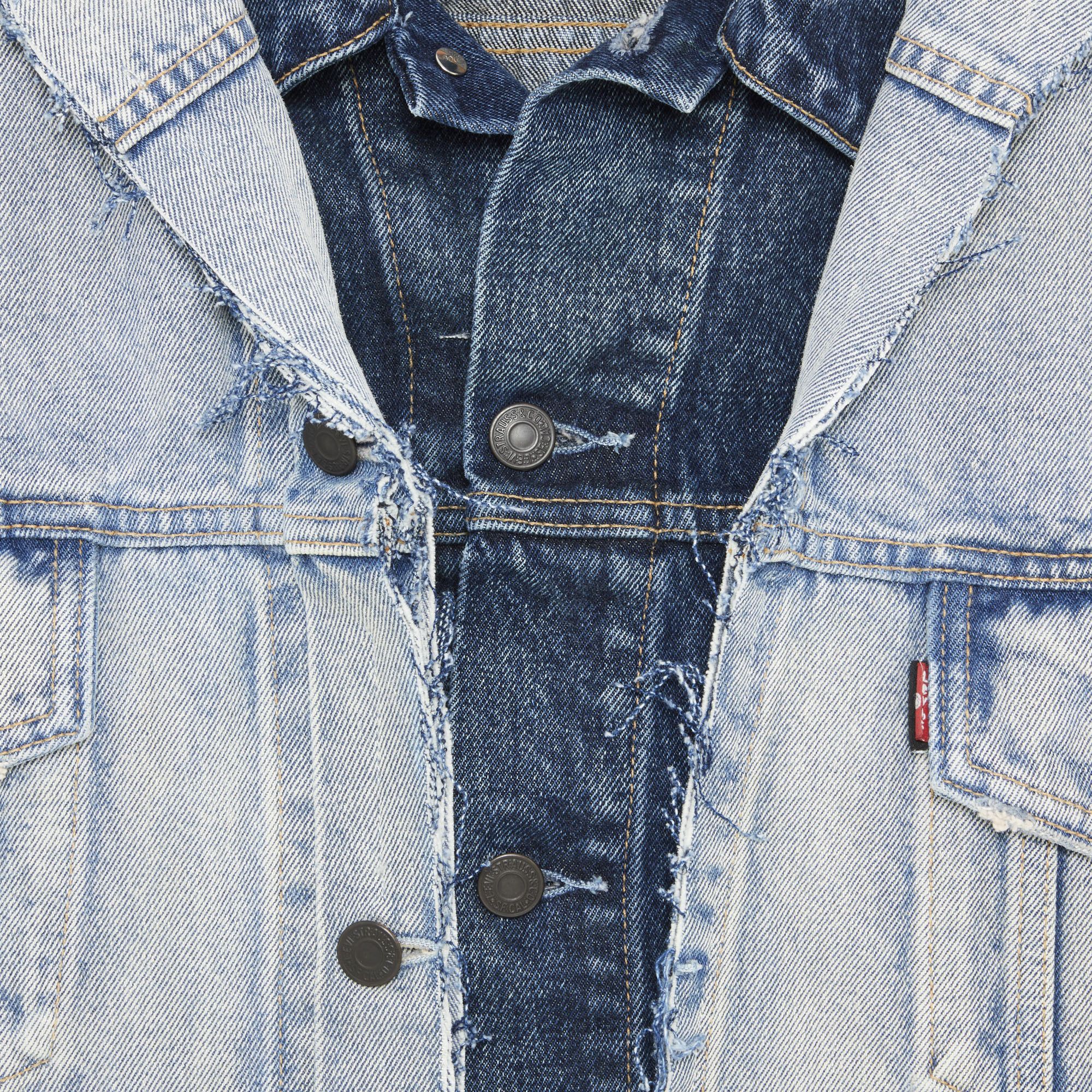 Vetements × Levi's 2017aw メタルデニムベスト Levi's - VETEMENTS×Levi's 2017awメタルデニムベストの通販 by