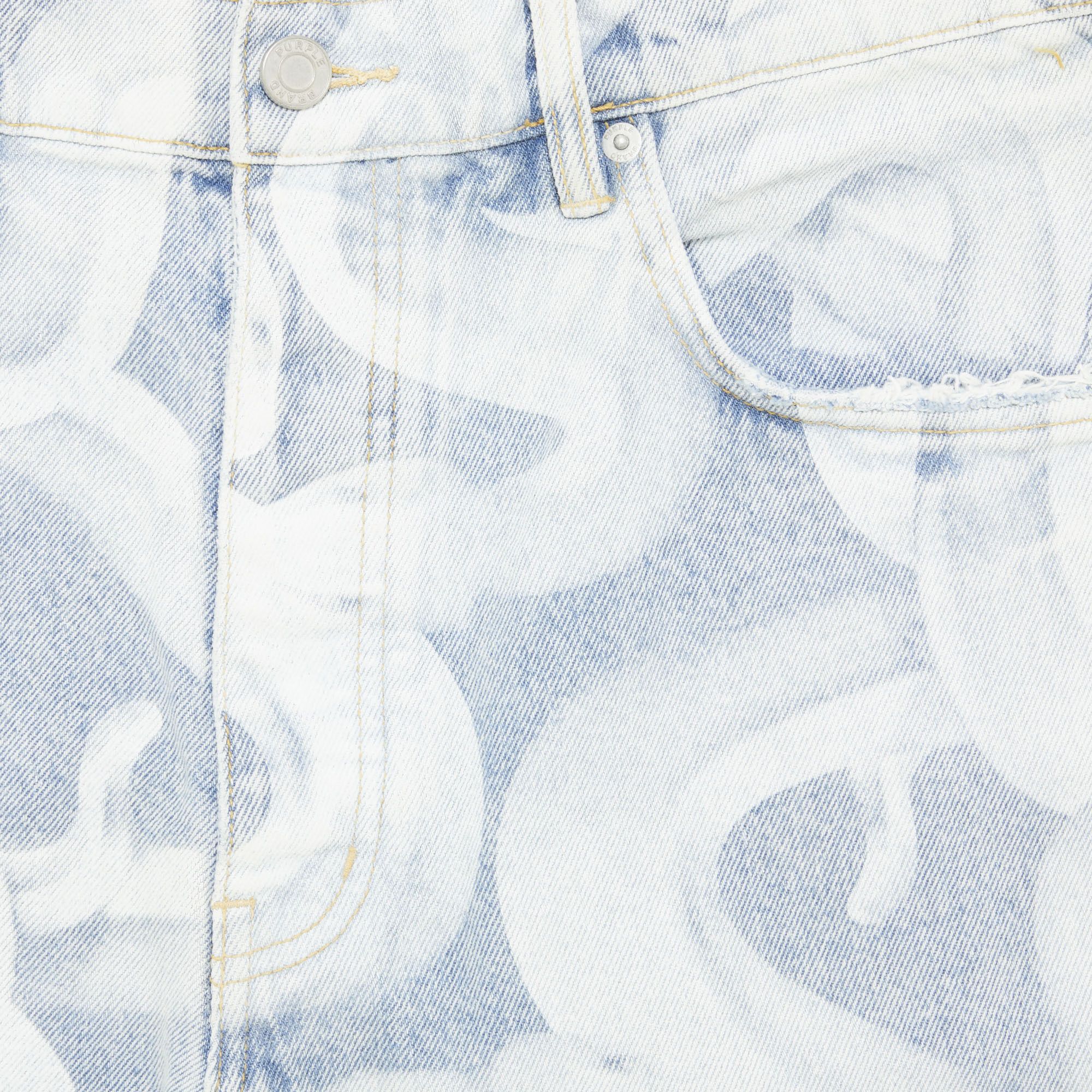 Buy PURPLE BRAND Straight Leg Jeans 'Snake Print Light