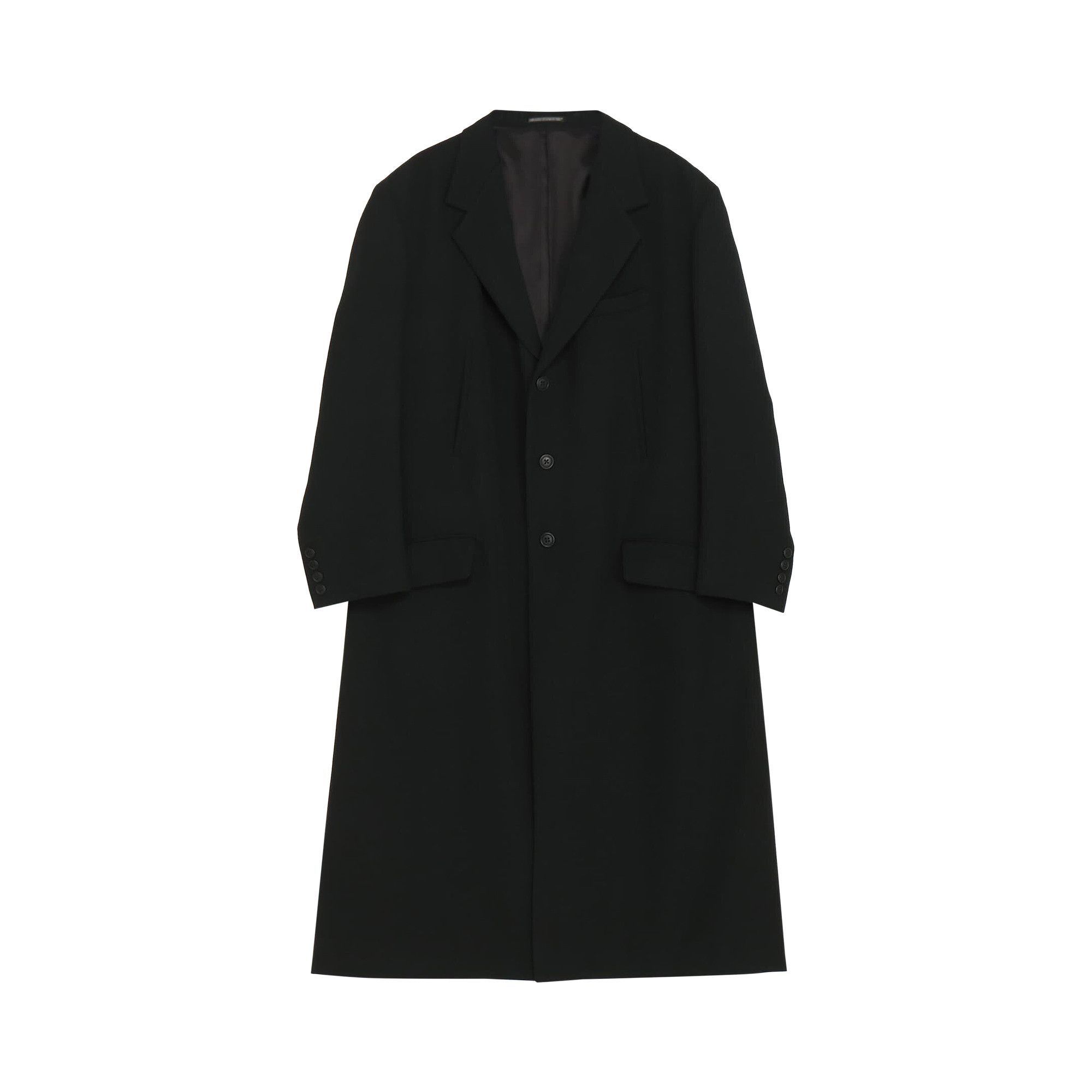 Buy Yohji Yamamoto Pour Homme 5 Pocket Coat 'Black' - HJ J15 120 1