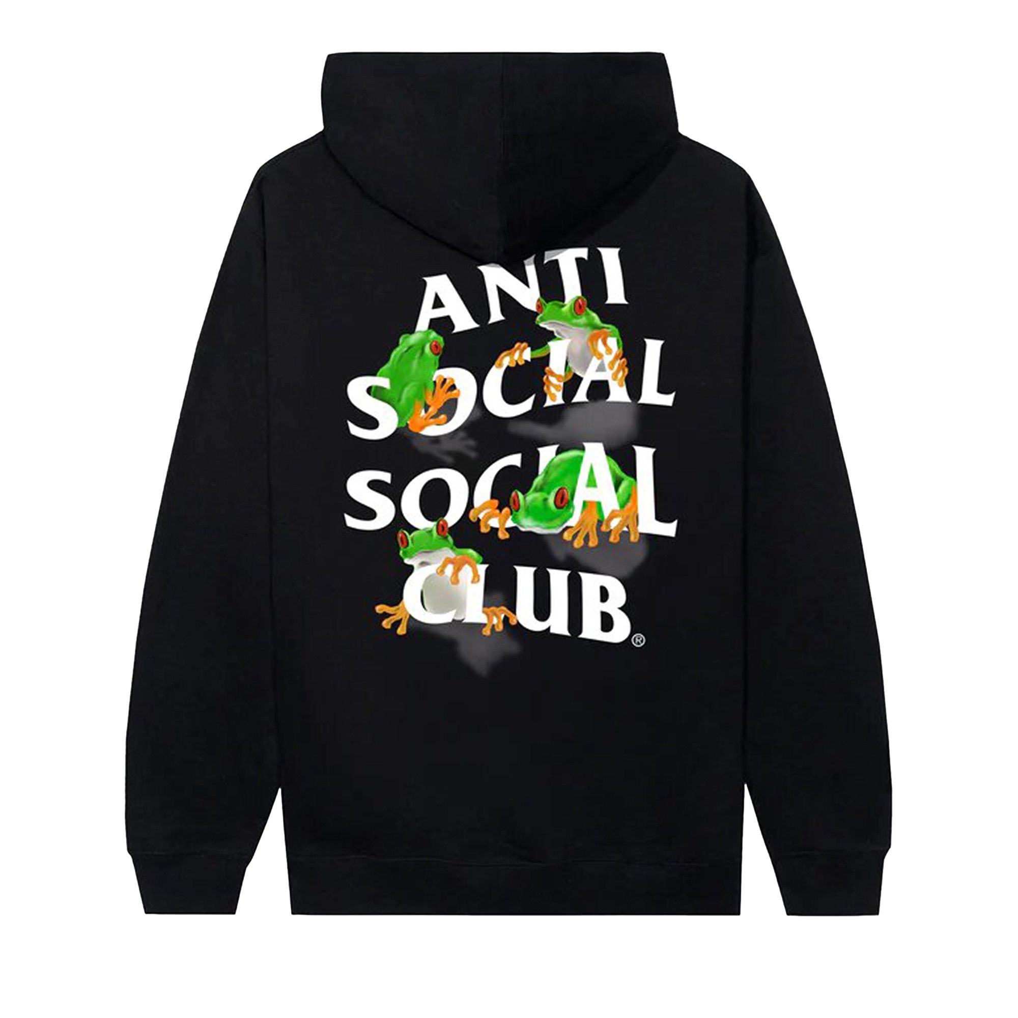 Buy Anti Social Social Club Red Eye Hoodie Black 0657 1SS230106REH BLAC GOAT