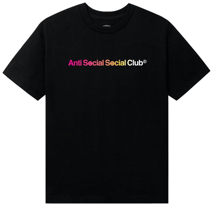 Anti Social Social Club Indoglo Tee Black