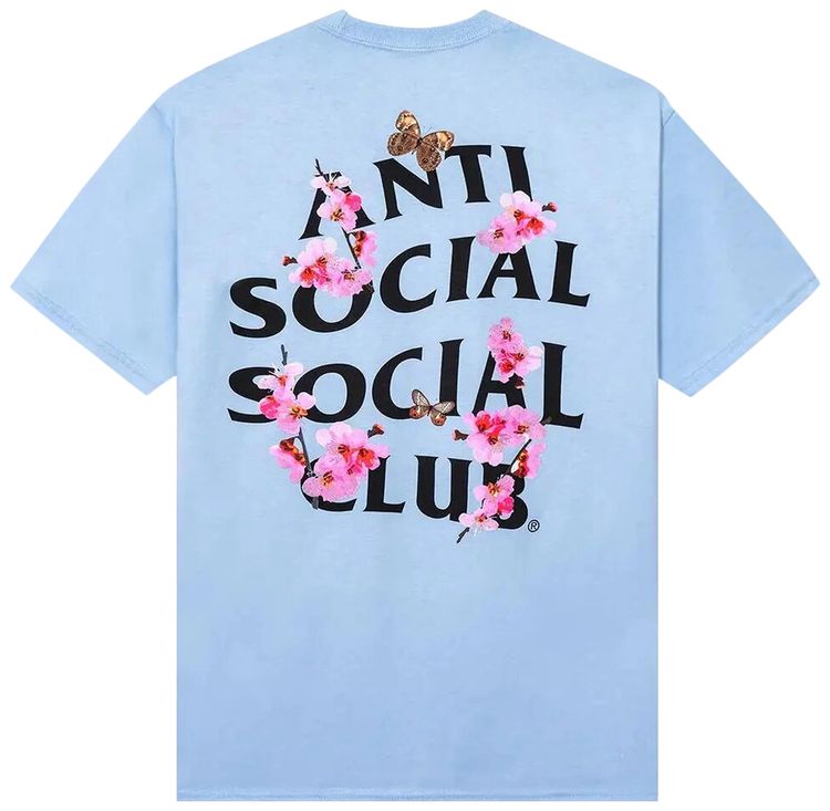 Anti Social Social Club Kkoch Tee Blue