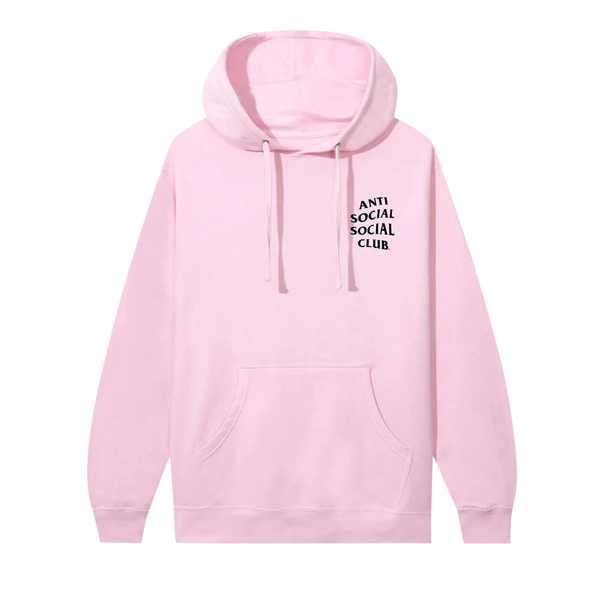 Hoodie anti social shop social club pink