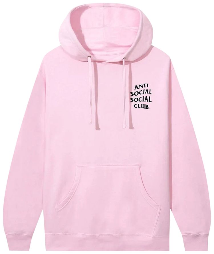 Anti Social Social Club Mind Games Hoodie Pink