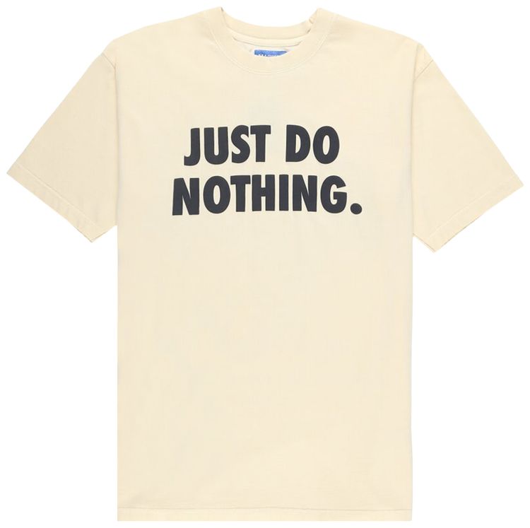 Market Just Do Nothing T Shirt Ecru