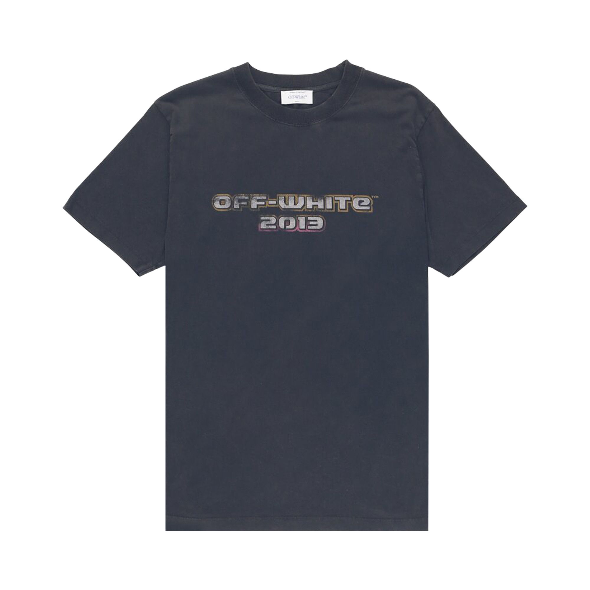 Off-White☆Digit Bacchus プリント コットン Tee 半袖 Buy Off-White Digit Bacchus Slim Short-Sleeve Tee 'Black