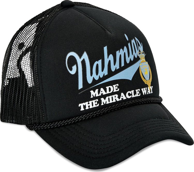 Nahmias Miracle Way Trucker Hat 'Dusty Blue/Black'