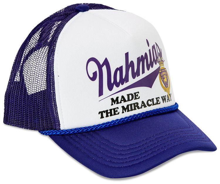 Nahmias Miracle Way Trucker Hat 'Grape'