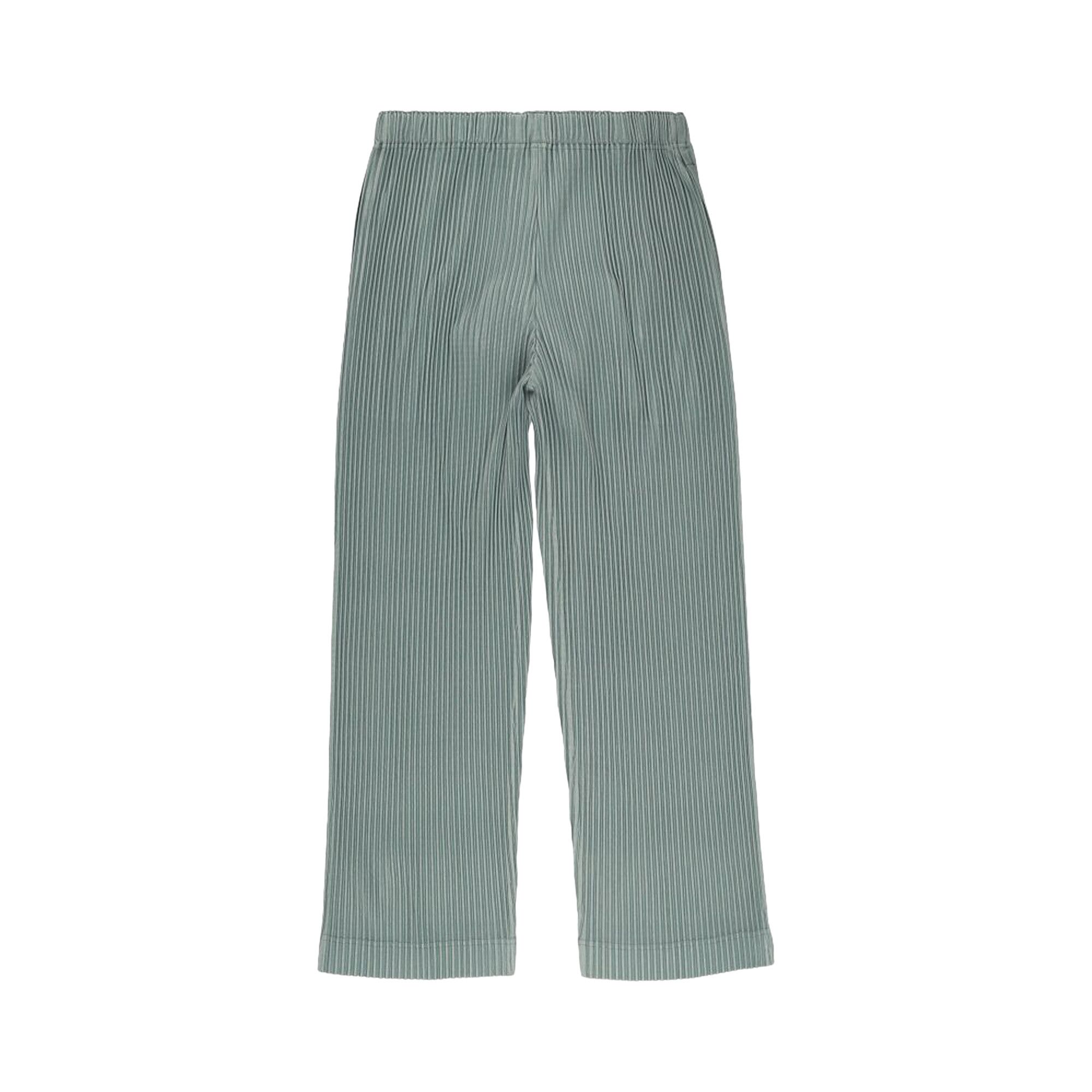 Buy Homme Plissé Issey Miyake MC August Pants 'Mint Grey