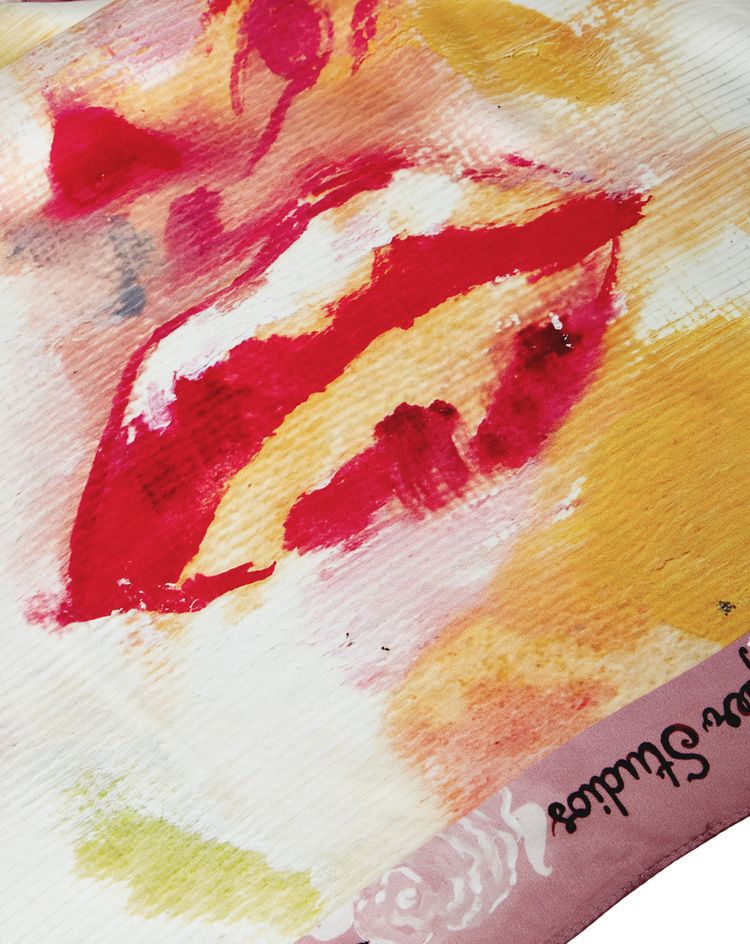 KidSuper Silk Scarf Multicolor