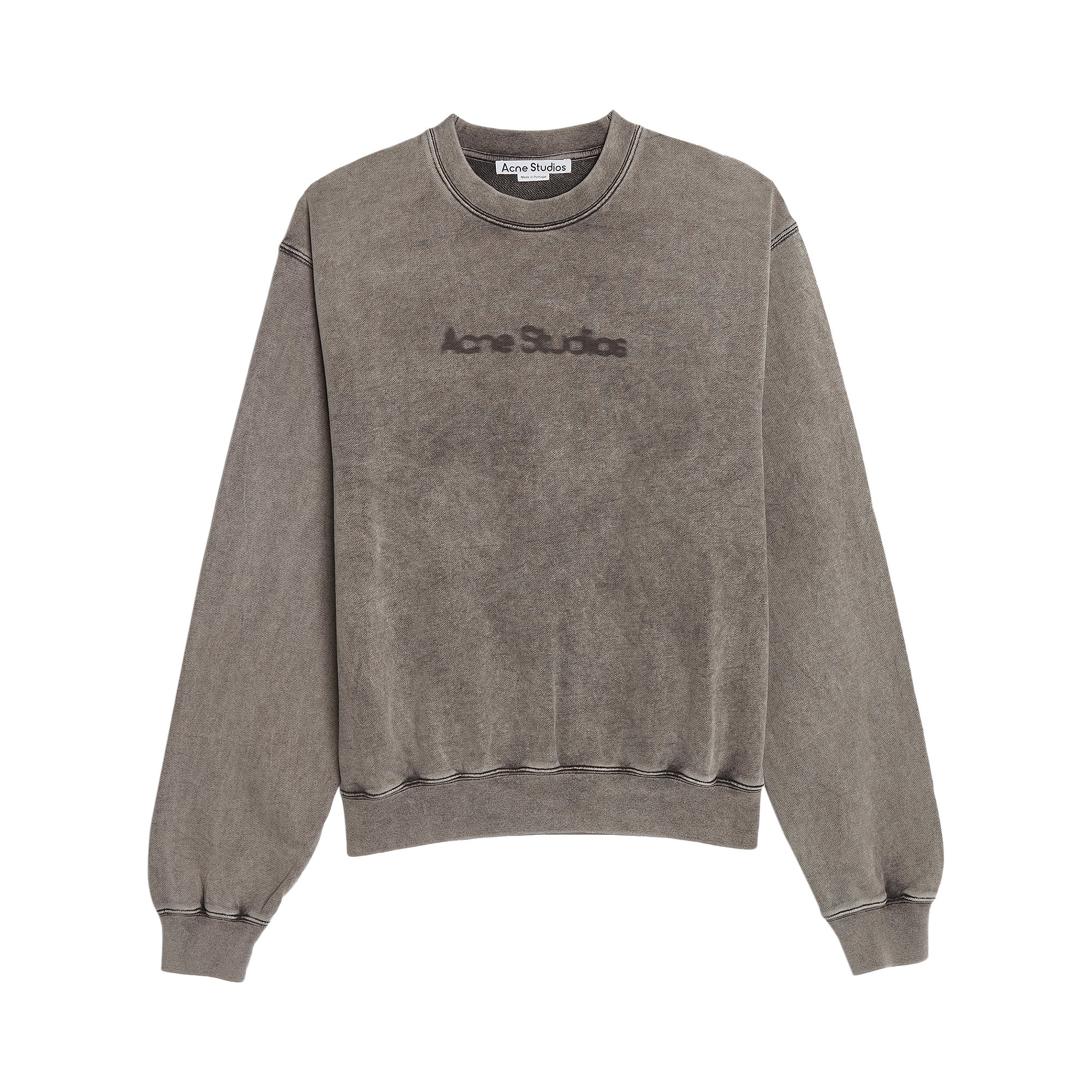 Buy Acne Studios Blurred Logo Sweater 'Faded Grey' - AI0141 GOAT