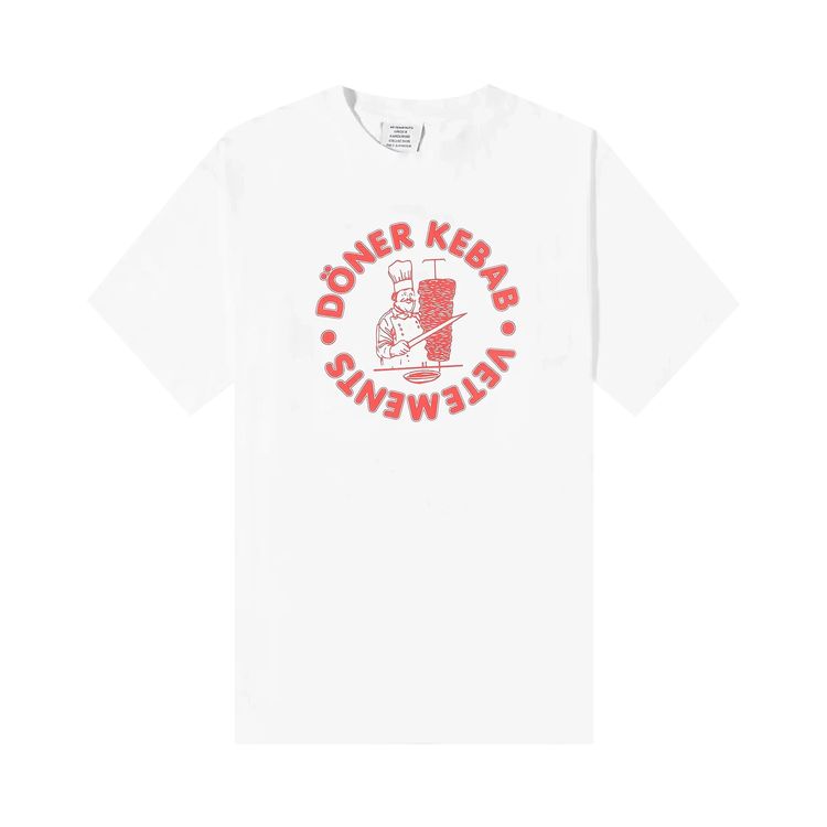 Vetements Doner Kebap T Shirt White