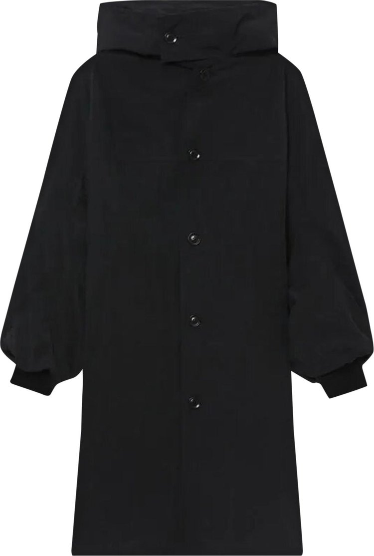Y's Fringe-Sleeve Coat 'Black'