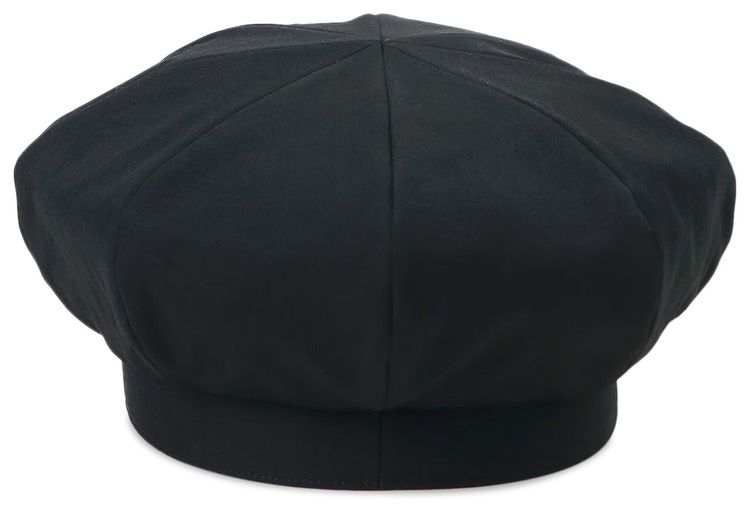 Yohji Yamamoto Pour Homme Gabardine 8 Panel Casquette Black