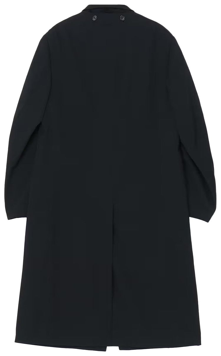 Yohji Yamamoto Pour Homme Double Layered Stand Collar Jacket Black