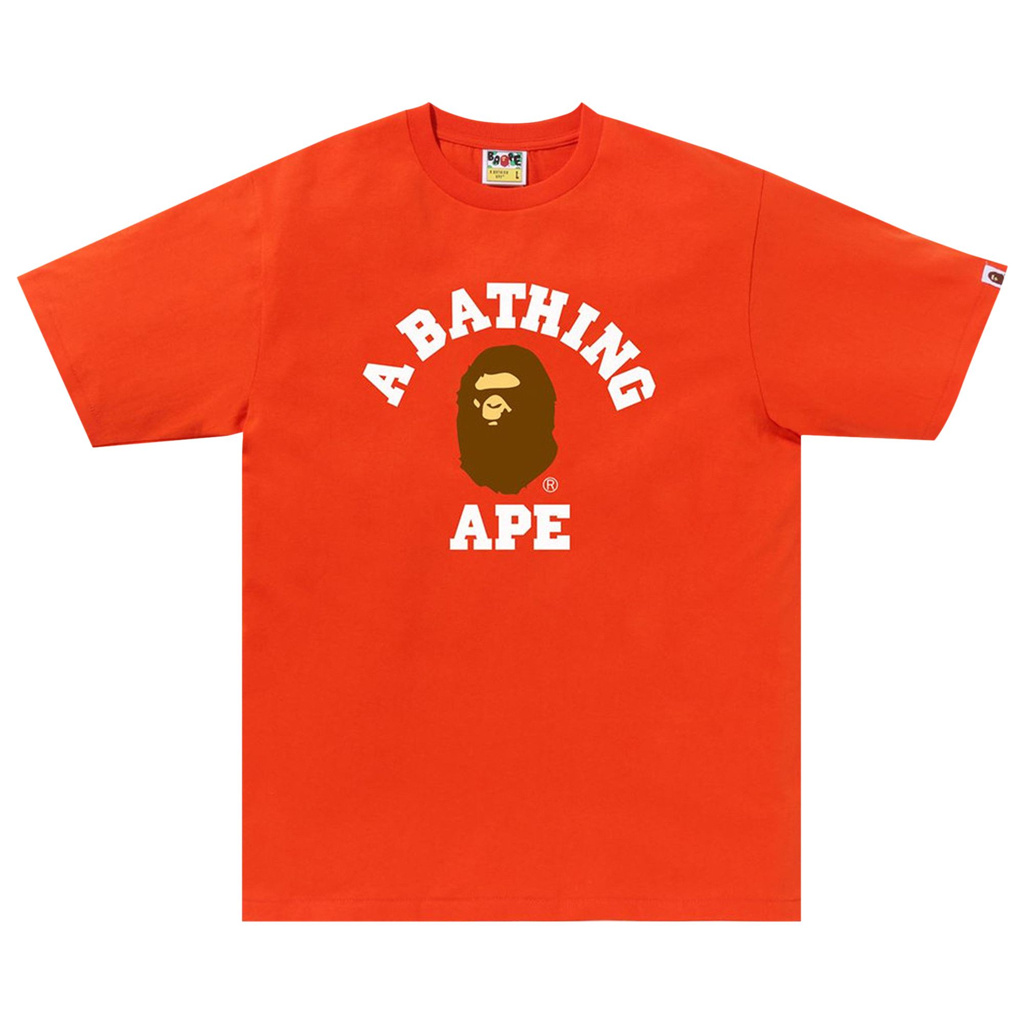 A bathing ape college tee store