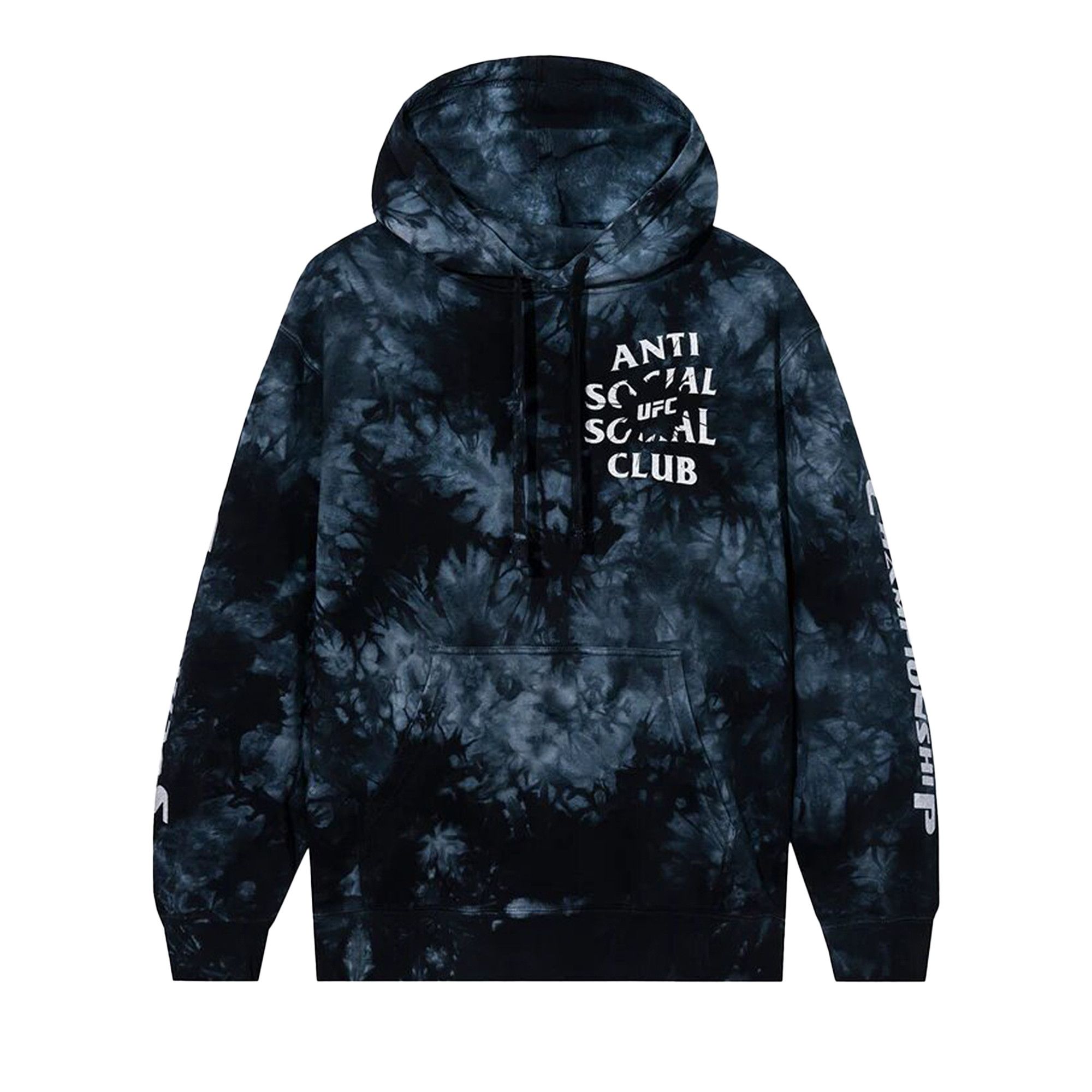 即納★ANTI SOCIAL SOCIAL CLUB/UFC★ASSCXUFC ULTIMATUM HOODIE Anti Social Social Club x UFC Ultimatum Hoodie Black Men's