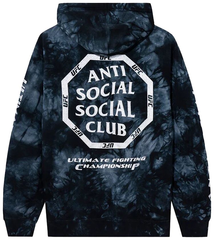 Anti Social Social Club x UFC Ultimatum Hoodie Black