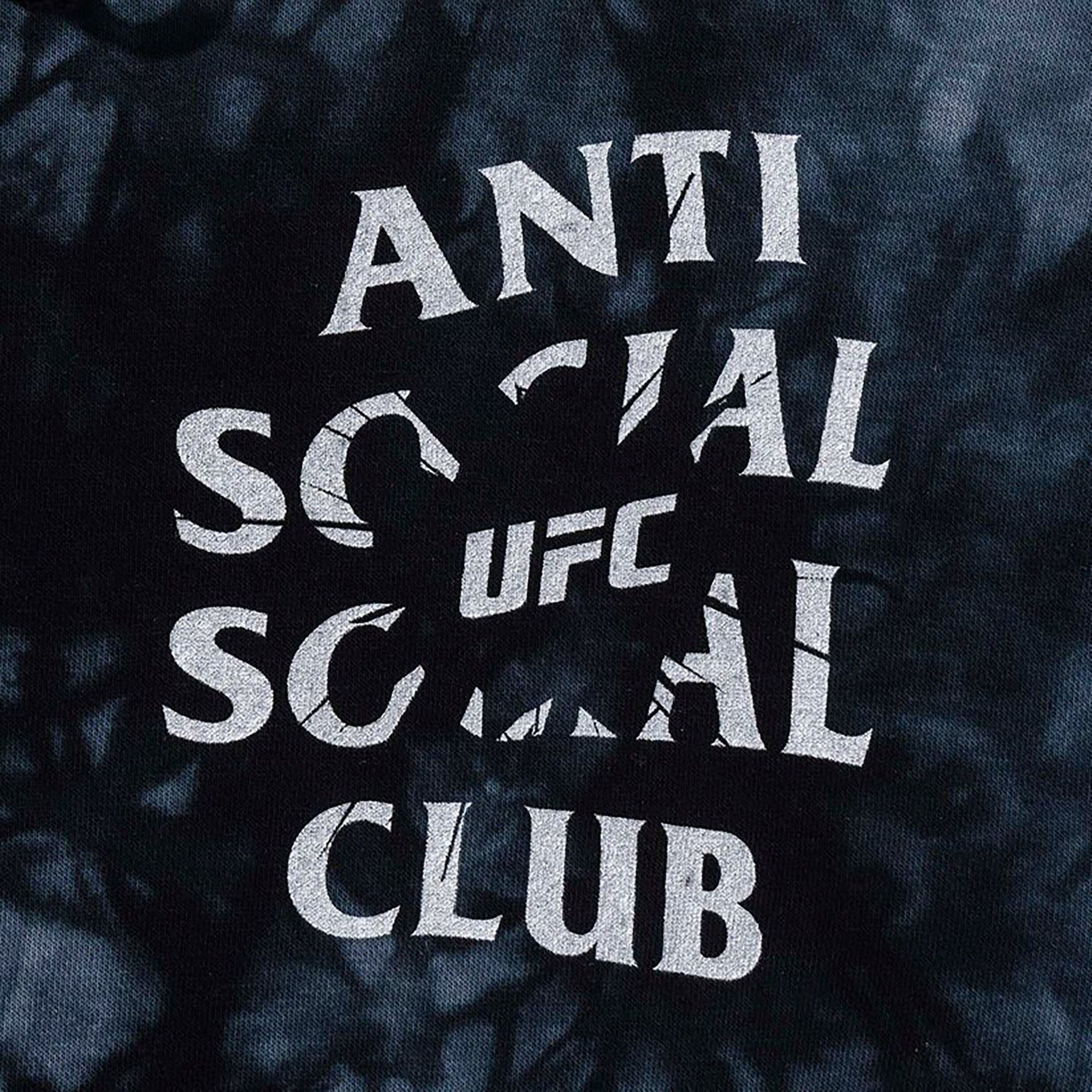 即納★ANTI SOCIAL SOCIAL CLUB/UFC★ASSCXUFC ULTIMATUM HOODIE Buy Anti Social Social Club x UFC Ultimatum Hoodie 'Black