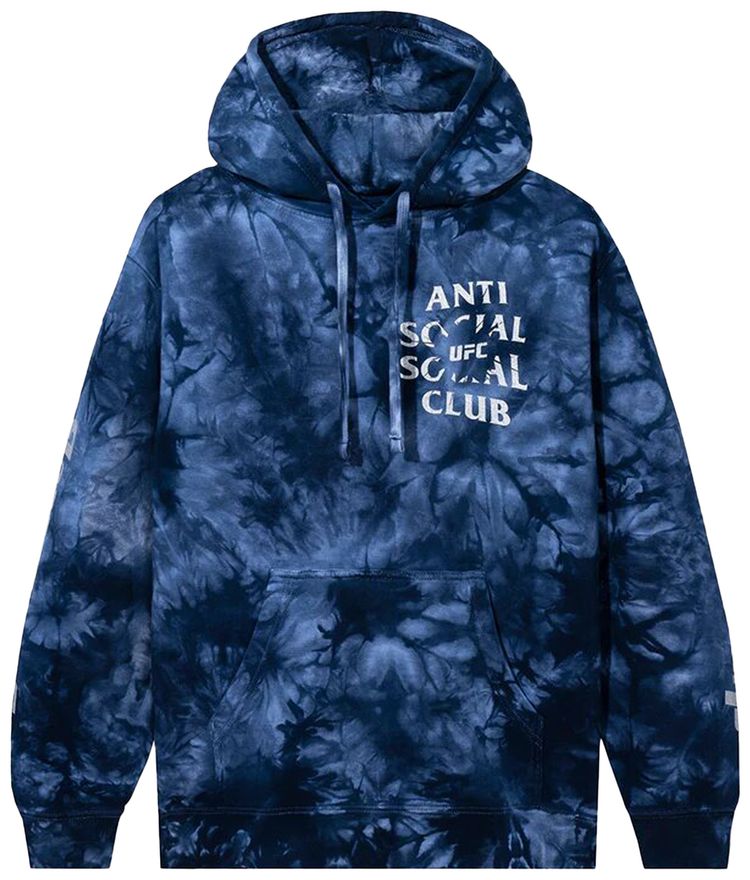 Anti Social Social Club x UFC Ultimatum Hoodie Blue