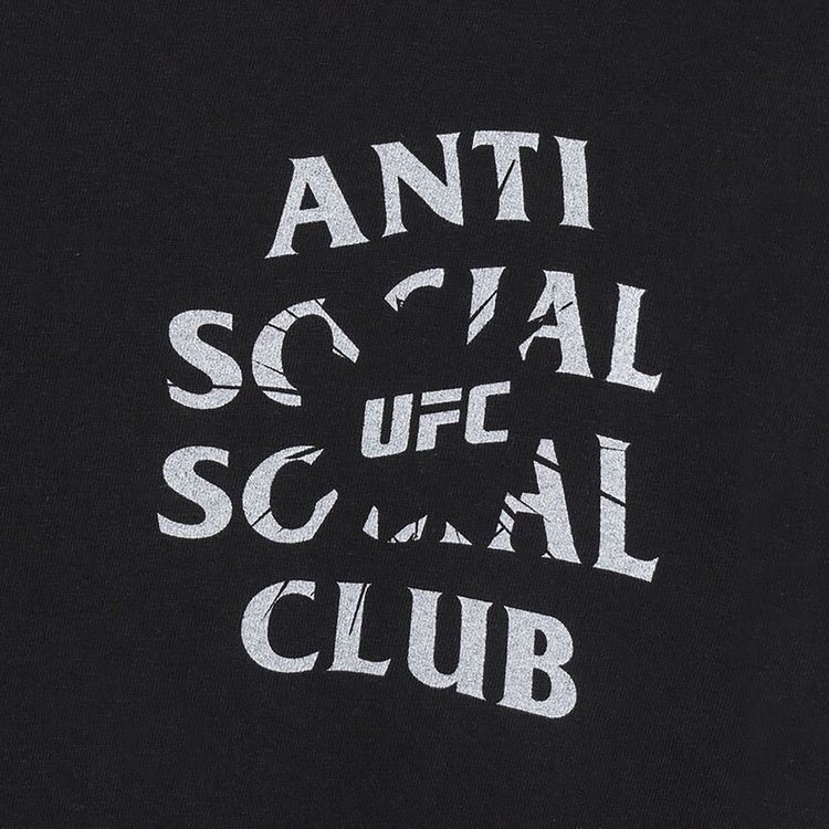 Anti Social Social Club x UFC Ultimatum Tee Black